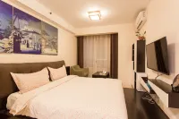 Blueberry chain hotel apartment (Linyi people's Square) - balcón