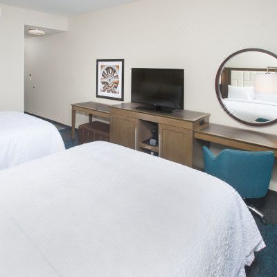 Mobility/Hearing Accessible Two Queen Room with Roll in Shower Hampton Inn & Suites LAX El Segundo Promo Code
