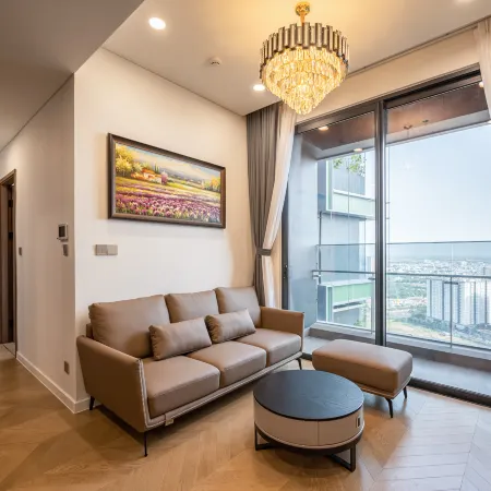 THE LUMIERE RIVERSIDE LUXURY SUITE Отели рядом с достопримечательностью «Гипермаркет Vincom Plaza Thu Duc»