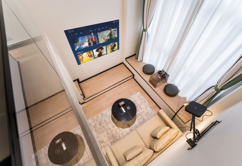 청두 숙소 내부 전경