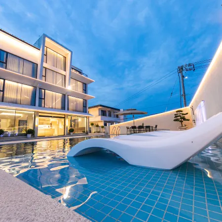 Lulan Wonderland: Mountain & Sea Villa with Healing Pool (Daishan Lulan Qingsha)