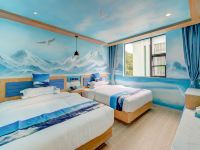 珠海冰川海洋主题公寓 - 冰川海洋双床房