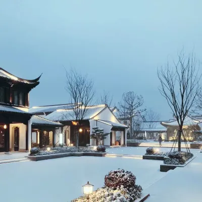 Tiantai Yuejing Inn โรงแรมใกล้น้ําตกหินเหลียง