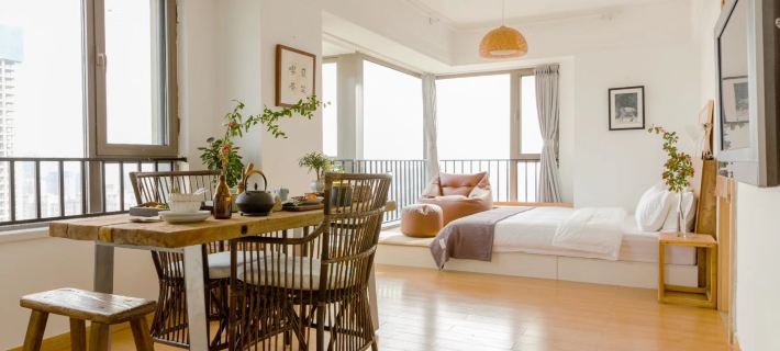 Ri zhao Fu De Apartment Hotele w: Rizhao