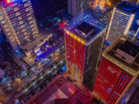 南方飯店（中鐵西安中心丈八一路地鐵站店） 益田假日裡購物中心附近的飯店