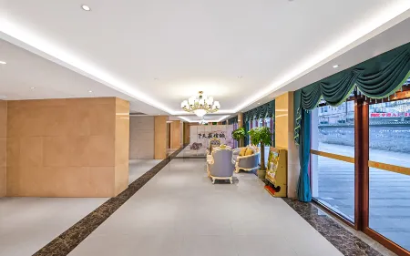 Wudo Jahe Hotel (Gaobeidian Railway Station) Отели в г. Динсин