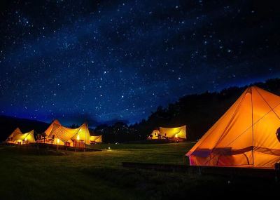 ホテル周辺 安比の森グランピングの写真