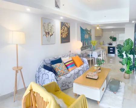 Na AO JA MEE Space Apartment Отели рядом с достопримечательностью «Qing'aowan Astronomy Square»