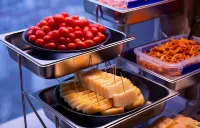 Bohao International Hotel (Wenling Binhai New City Government Service Center) - servizio colazione
