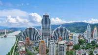 Lanxi Hongzhu River View Guesthouse (Gaozhuang Xishuangjing Starlight Night Market Branch) - 2-Star