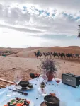 Dunhuang Sand Mountain Desert Secret Wild Luxury Desert Camping Base