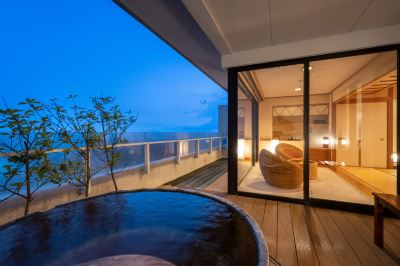 【最上階】露天風呂付プレミアム和室 霧島国際ホテルの写真