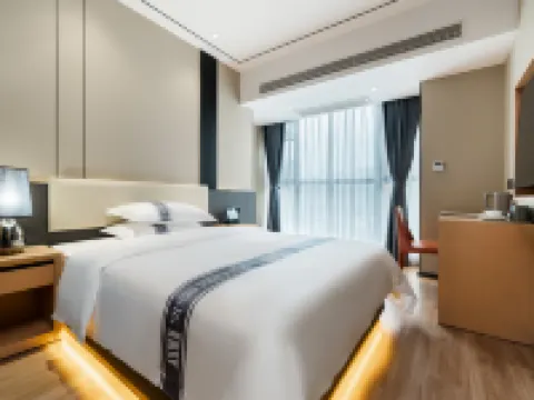 The Bund Heyun Theme Hotel (Dingsheng International Wanda Plaza) Hoteles en Suining