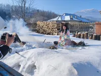 Yabuli Banshan Bieyuan Camping Family Holiday Beauty