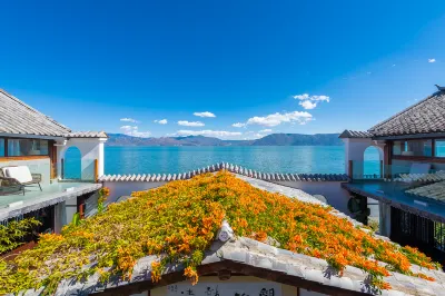 大理七廬海景庭院飯店 喜洲嚴家民居附近的飯店