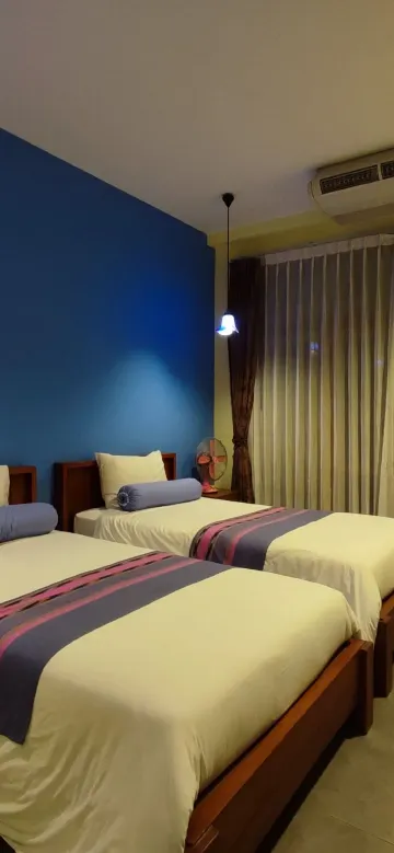 ห้องสุพีเรียเตียงแฝดพร้อมวิวสวน