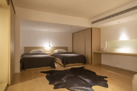 Yuchuan Jiushe Art Hotel Отели в г. Ланьтянь