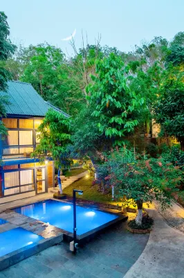 Xishuangbanna Jinghong Lansha Waiyuan Forest Hot Spring Holiday Manor Hotels in Xishuangbanna Gasa International Airport