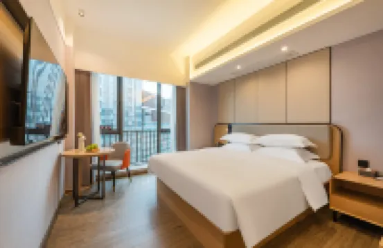 鉑頓國際公寓（廣州知識城旺村地鐵站店） 鄰近增城福和車站的酒店