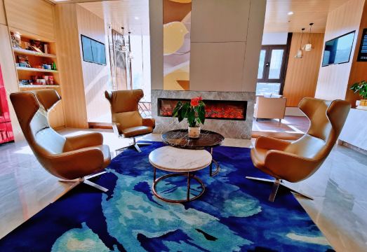 루이 출장 숙소 무료 음료 코너