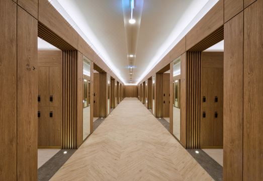 객실 내부 조망