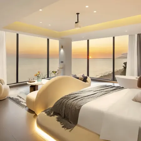 Dinglong Bay Ocean Kingdom Full Sea View Holiday Apartment