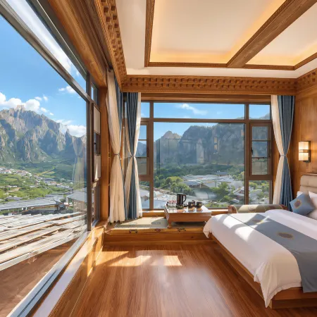 Xizan · Overlooking Sacred Mountain Ultimate zangshi Realm & Scenic Resort Manor