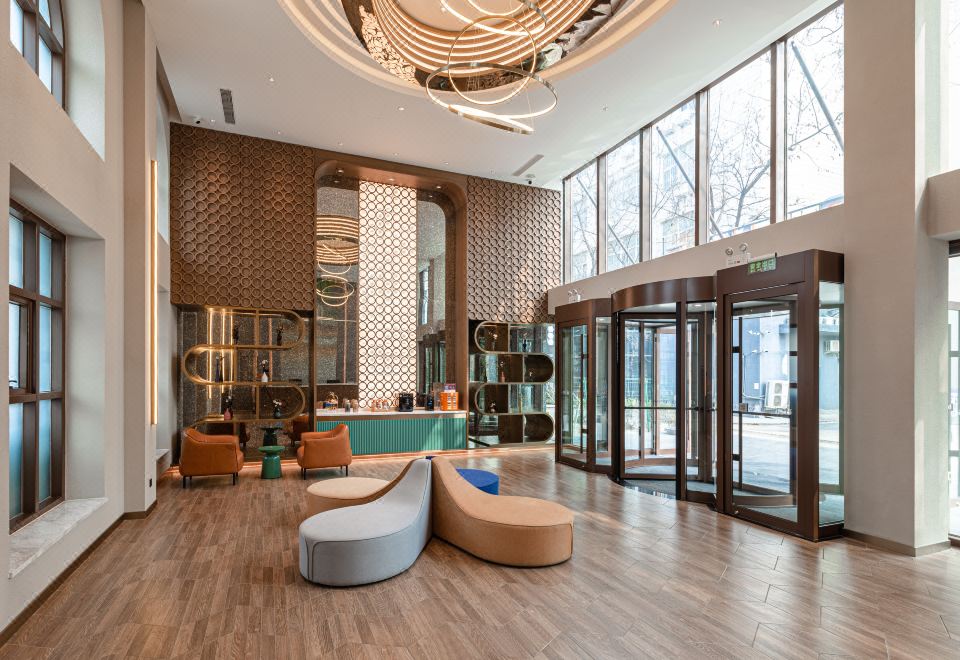 왕징 소호 인근 전경을 보여주는 이미지