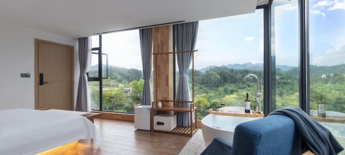 Yuhuan Shanshui Talk(Libo East Gate of Xiaoqikong) Hotel a Libo