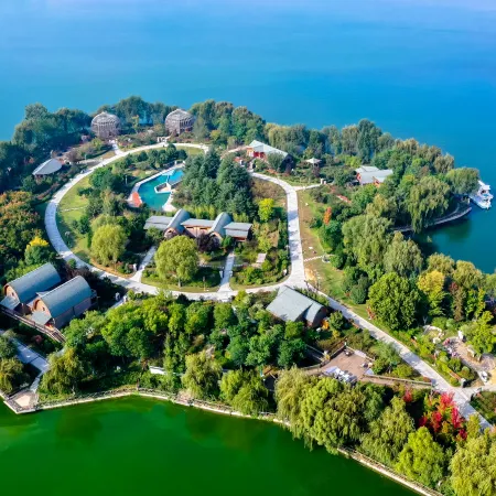 Floral · Tianyi Lake Wooden House Island Vacation Apartment (Daiyue District)