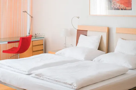 OREA Hotel Andel's プラハの客室の様子