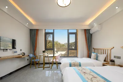 婺源篁嶺攬雲居民宿 婺源篁嶺景區-2號觀景台附近的飯店