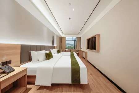 GreenTree GE lin，China / Shanghai / Shanghai / Number 1, Lane 21, Zhoutai Road, Pudong New Area Отели рядом с достопримечательностью «Shanghai University of Medicine & Health Sciences (Pudong Campus)»