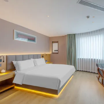 TRUE GO Hotel (Shijiazhuang Chang'an Wanda Jianhua City Plaza) Отели рядом с достопримечательностью «Чанган»