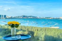 Creamy style projection large bed room