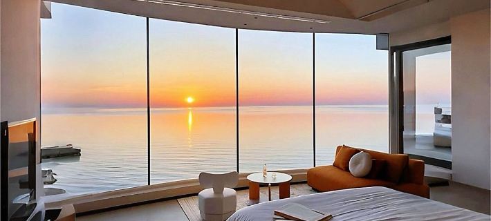 My Home Star Sleep Coast Seaview Homestay 롄윈강 호텔