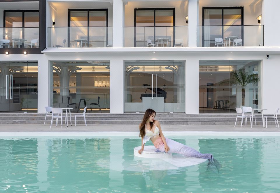 싼야 호텔 로비