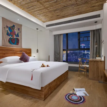 Pinman Hotel (Changsha County Wuyue Plaza & Songya Lake Wetland Park Branch) Hotéis em Condado de Changsha
