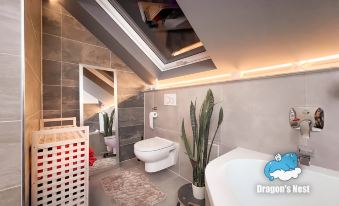 Dragon’s Nest: Cozy & Modern Attic Loft Nuremberg