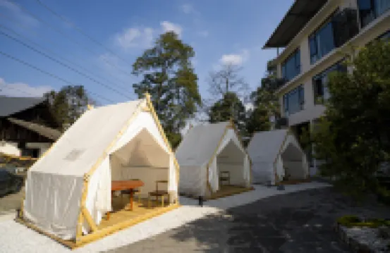 碧峯峽金山閣パンダ民宿 雅安のホテル