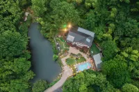 Lu Ono·Lushan·Camping Fishing Rowing Starry Sky Pool Boutique Resort Homestay Hotel in zona Yinkeng Scenic Spot