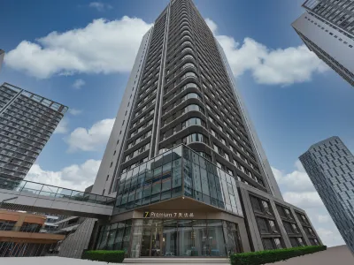 7Days Inn Youpin Premium Hotel (Jinan China Resources Land Plaza) Hotel in zona Shandong University of Political Science and Law Gymnasium