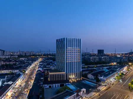 Atour Hotel, Xukou Subway Station, Mudu Ancient Town, Suzhou Отели рядом с достопримечательностью «Shanghai Customs College Suzhou Branch»