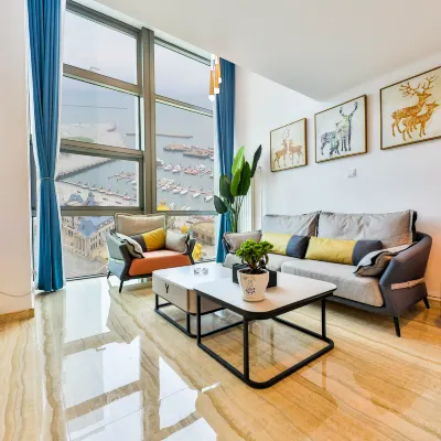 Ocean View loft Hotel Donggang International Mansion (Venice Watertown Branch, Dalian) โรงแรมใกล้ศูนย์การประชุม