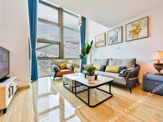 Ocean View loft Hotel Donggang International Mansion (Venice Watertown Branch, Dalian)