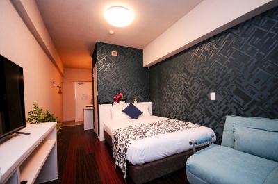 喫煙モデレートダブルルーム ホテルジャパネスク福岡の写真