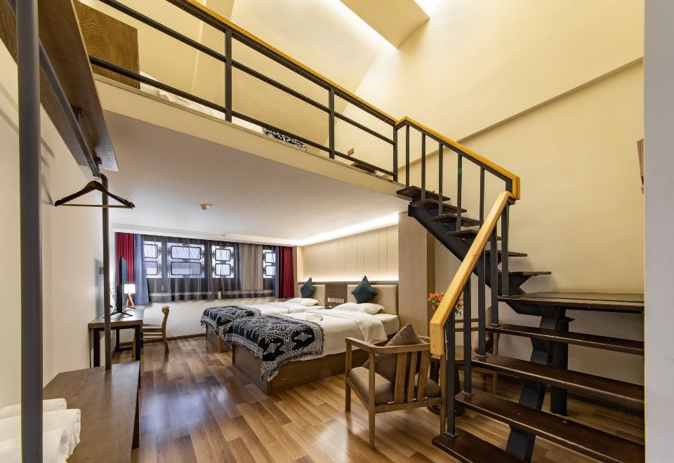 더 험프 호스텔의 객실 또는 로비