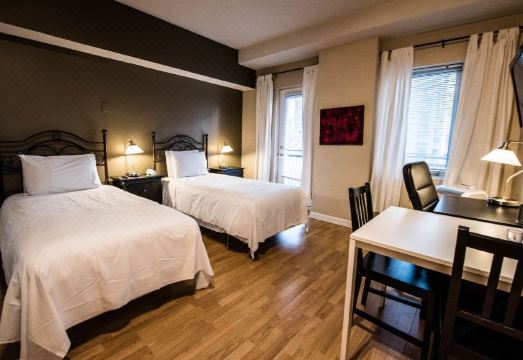 바이워드 블루 인의 편리한 객실 내 간이주방