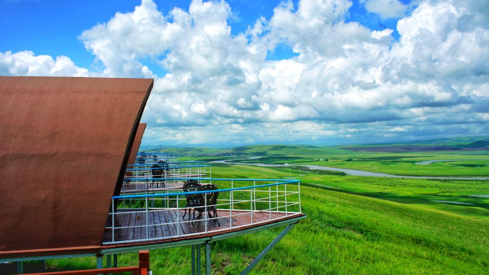 Wulan Mountain Scenic Spot Visitor Center, Hexiantou Town, Erguna, Inner Mongolia, China