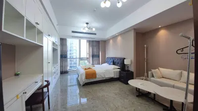 yuesu Meishang Hotel Apartment Wuxi coastal city فنادق في 